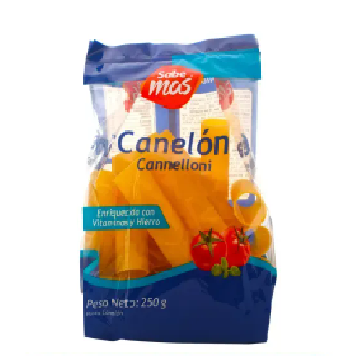 Pasta Sabemas, canelón -250g